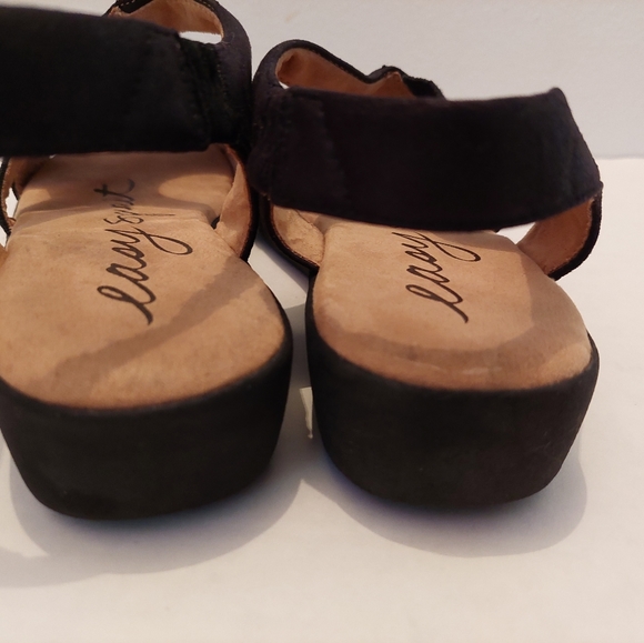 Easy Spirit Kalayla 8W Black Sandals - Picture 5 of 8